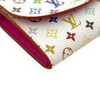 Louis Vuitton Bifold Wallet Porte Monnaie Rosalie Coin Purse LV TM Monogram — view 4