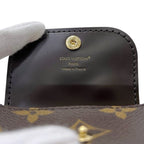 Louis Vuitton Bag Charm LV Monogram Fur Brown — view 3