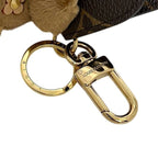 Louis Vuitton Bag Charm LV Monogram Fur Brown — view 6