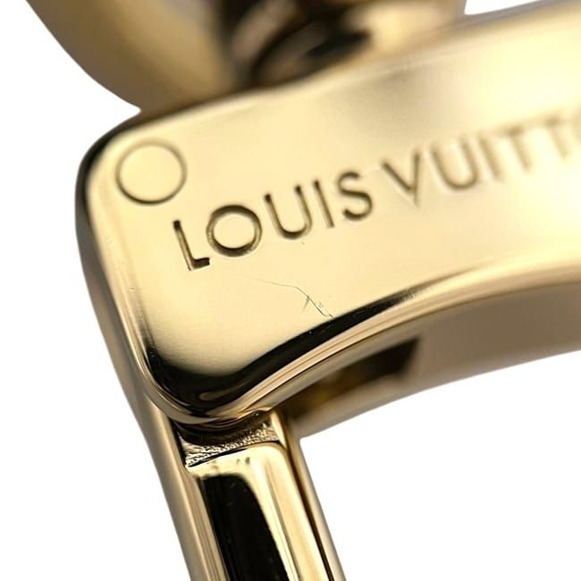 Louis Vuitton Bag Charm LV Monogram Fur Brown — view 8