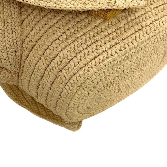 Loewe Shoulder Bag Bunny Raffia Beige Animal — view 8