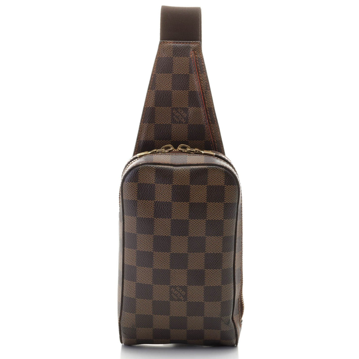 Louis Vuitton Damier Geronimos Waist Bag Canvas Brown