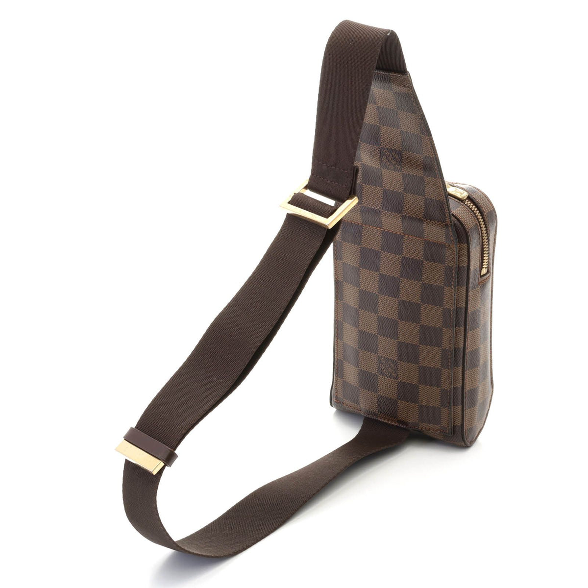 Louis Vuitton Damier Geronimos Waist Bag Canvas Brown — view 2