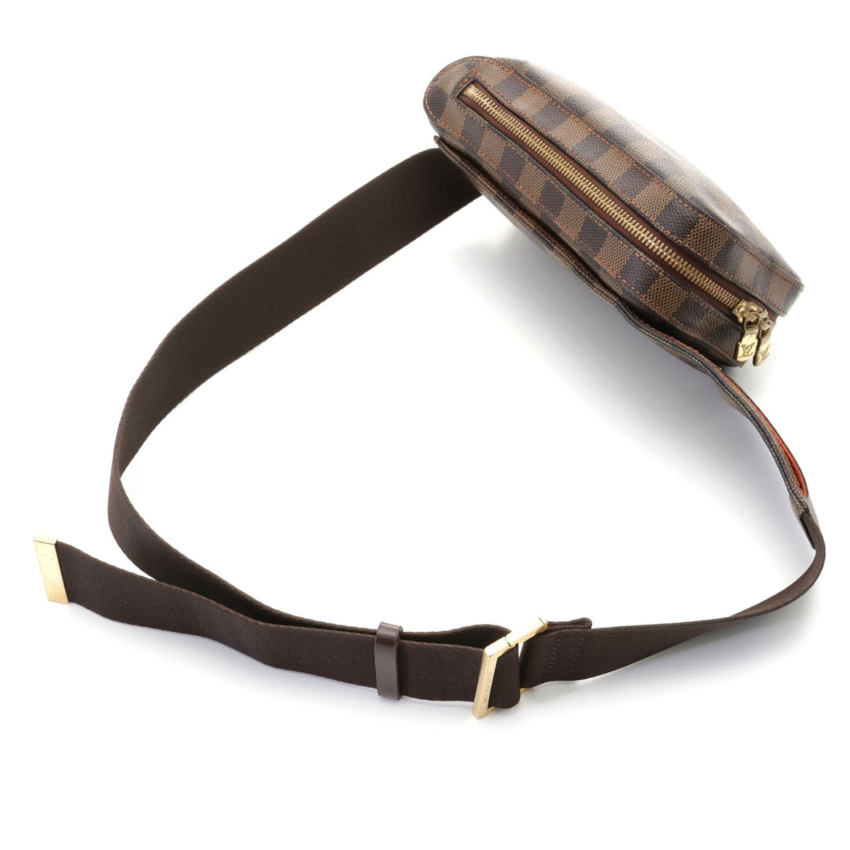 Louis Vuitton Damier Geronimos Waist Bag Canvas Brown — view 4