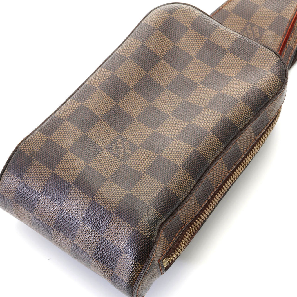 Louis Vuitton Damier Geronimos Waist Bag Canvas Brown — view 6