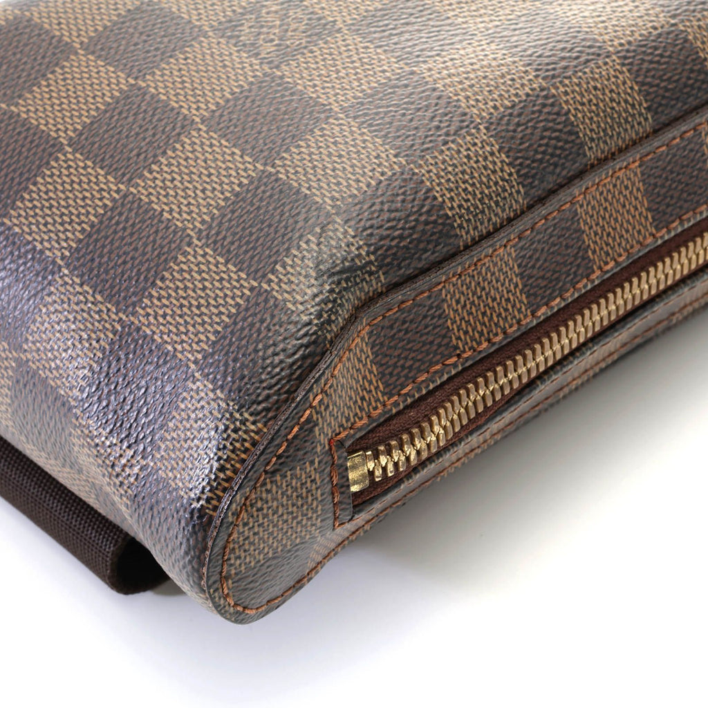 Louis Vuitton Damier Geronimos Waist Bag Canvas Brown — view 8