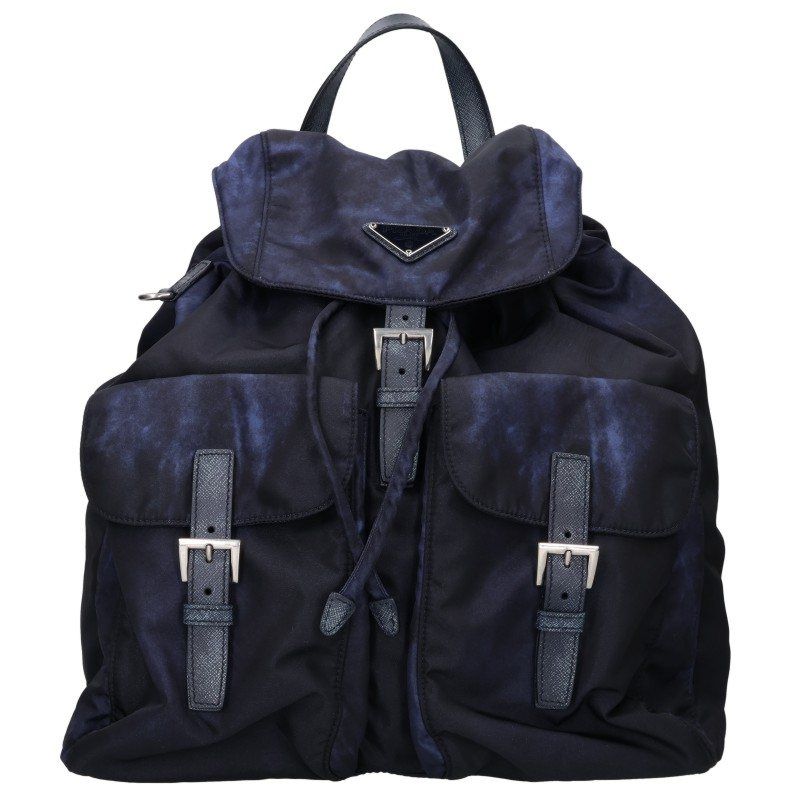 Prada Re-Nylon Graphic Backpack