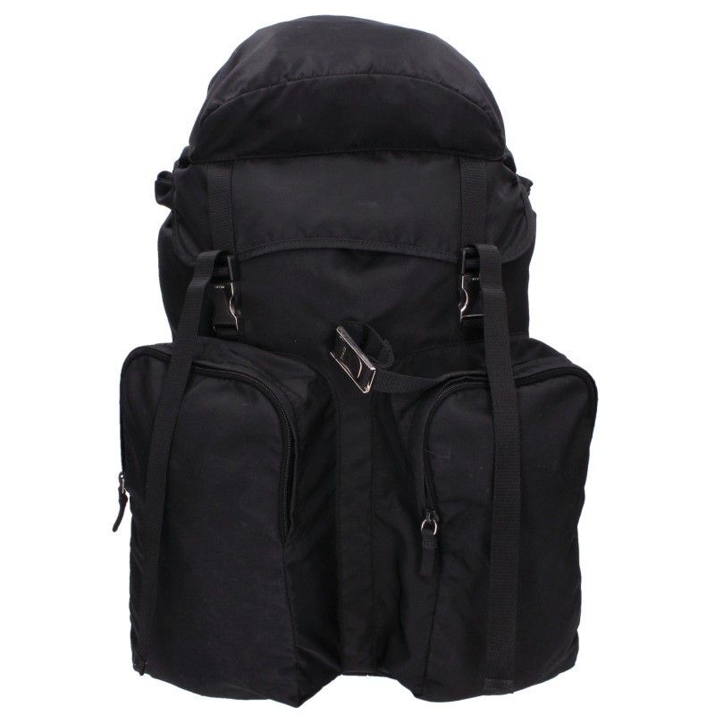Prada Nylon Backpack Black
