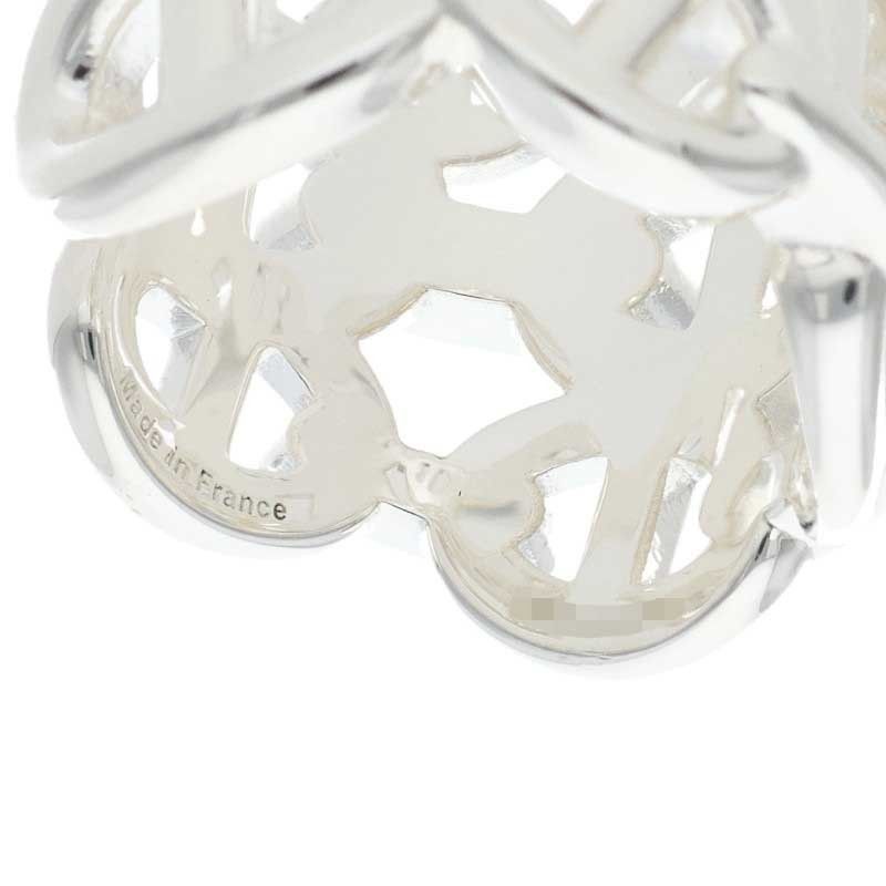 Hermes Chaine D'ancre Enchainee GM Silver Ring — view 4