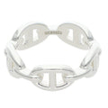 Hermes Chaine D'ancre Enchainee PM Silver Ring