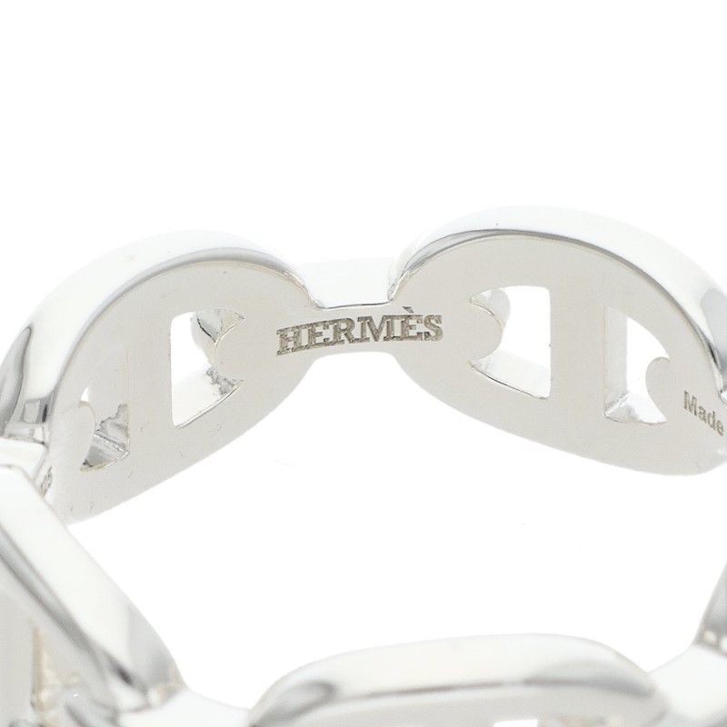 Hermes Chaine D'ancre Enchainee PM Silver Ring — view 3