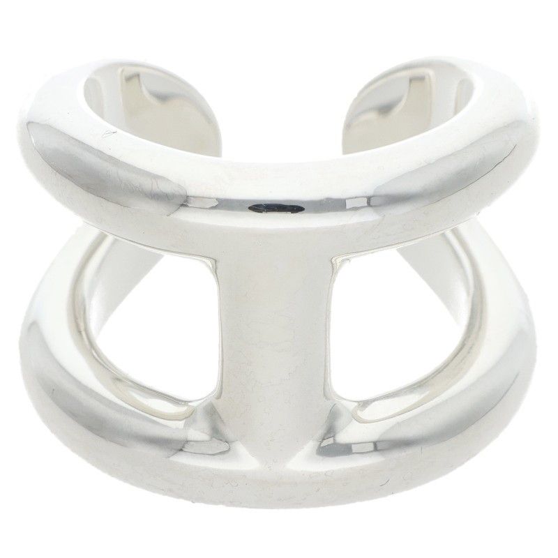 Hermes Osmose GM Silver Ring