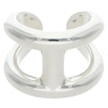 Hermes Osmose GM Silver Ring