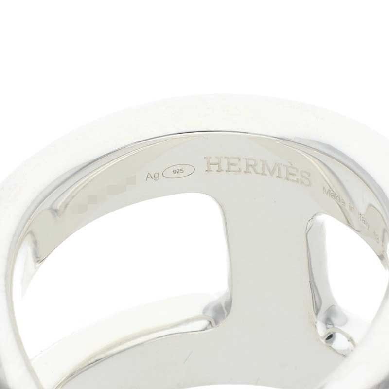Hermes Osmose GM Silver Ring — view 3