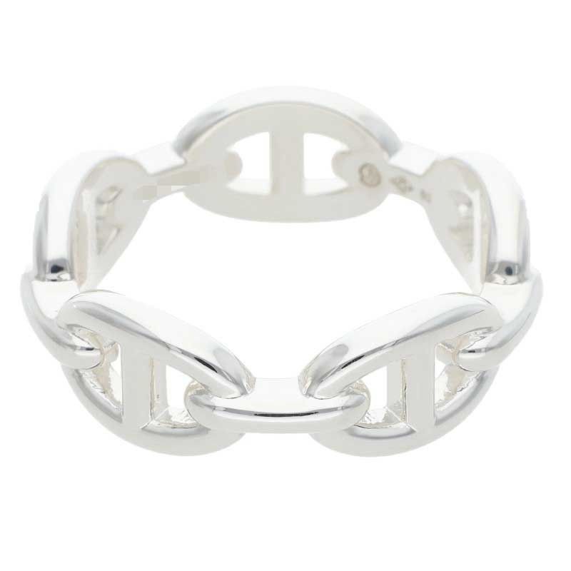 Hermes Chaine D'ancre Enchainee PM Silver Ring — view 2