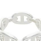 Hermes Chaine D'ancre Enchainee PM Silver Ring — view 3