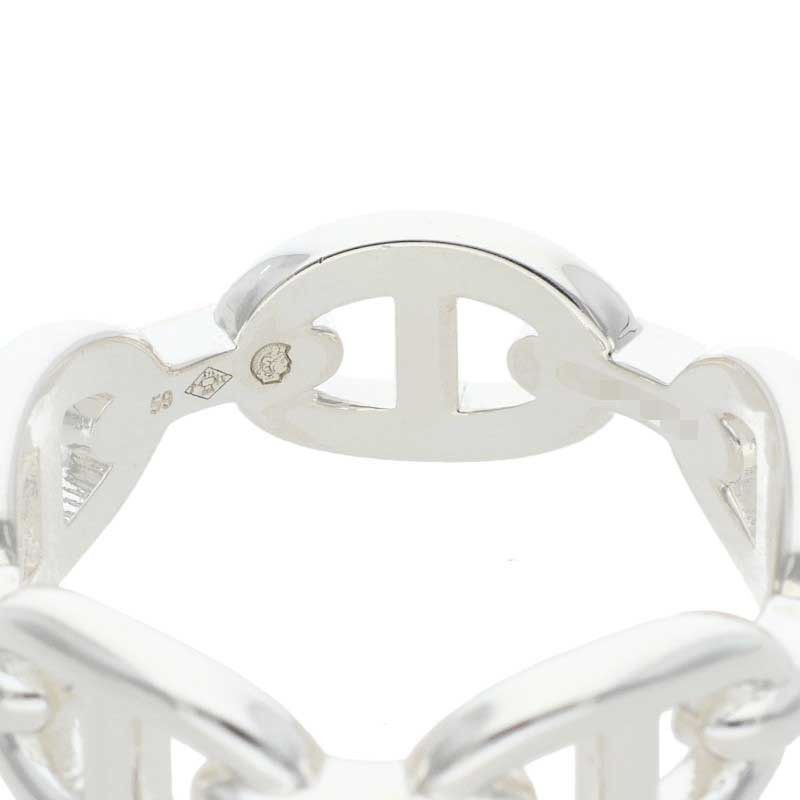 Hermes Chaine D'ancre Enchainee PM Silver Ring — view 4