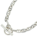Hermes Chaine D'ancre Silver Choker Necklace GM