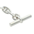 Hermes Chaine D'ancre Silver Choker Necklace GM — view 4