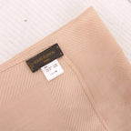 Louis Vuitton Shawl Large Scarf Cashmere Monogram Beige — view 6