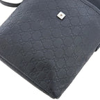 Gucci Shoulder Bag Guccissima Line Leather Black — view 5