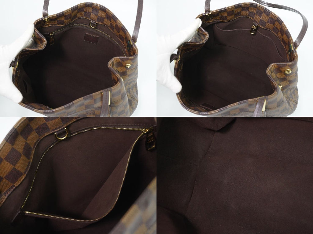 Louis Vuitton LV Marylebone PM Damier Ebene Shoulder Bag Tote Brown — view 8