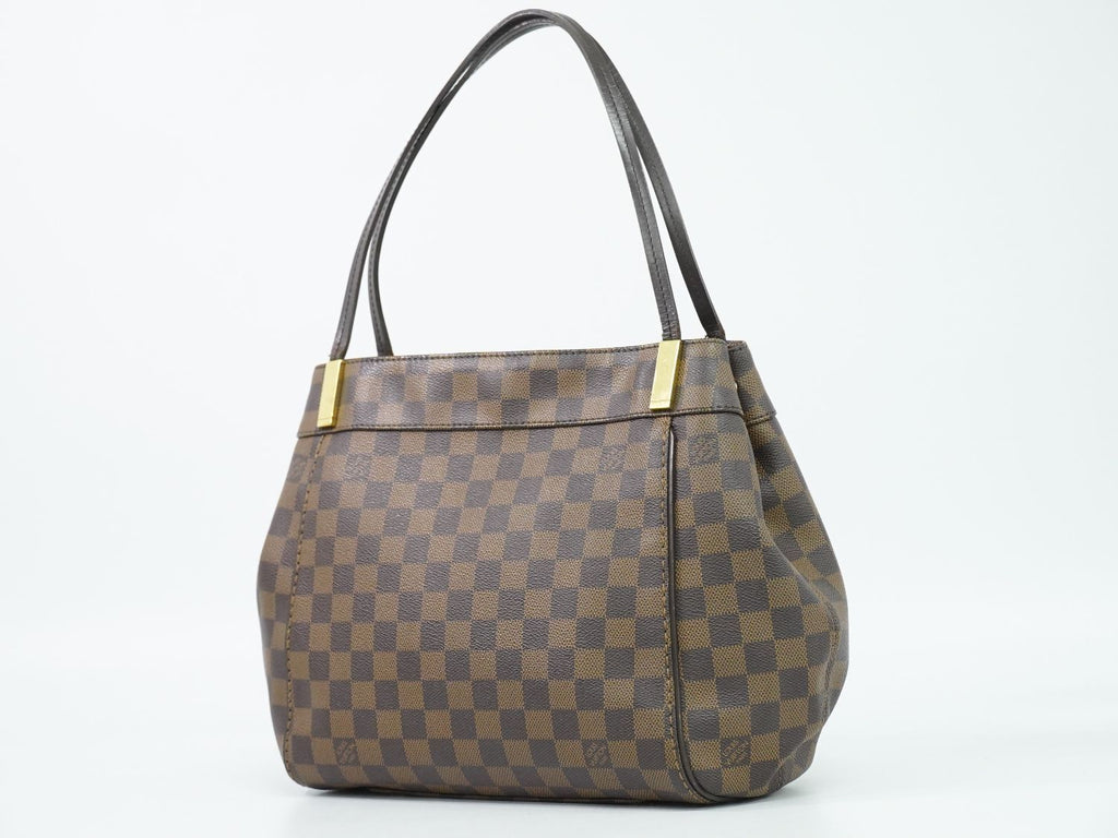 Louis Vuitton LV Marylebone PM Damier Ebene Shoulder Bag Tote Brown — view 2