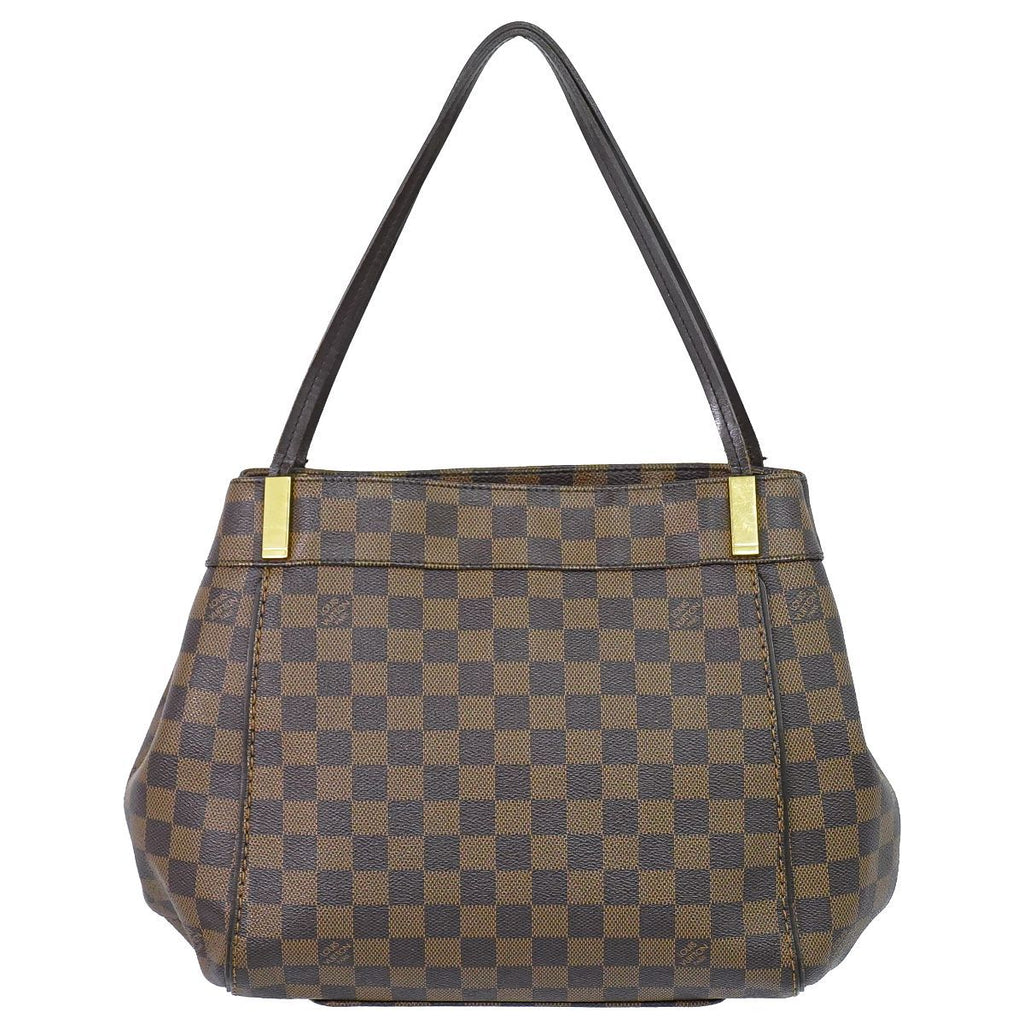 Louis Vuitton LV Marylebone PM Damier Ebene Shoulder Bag Tote Brown