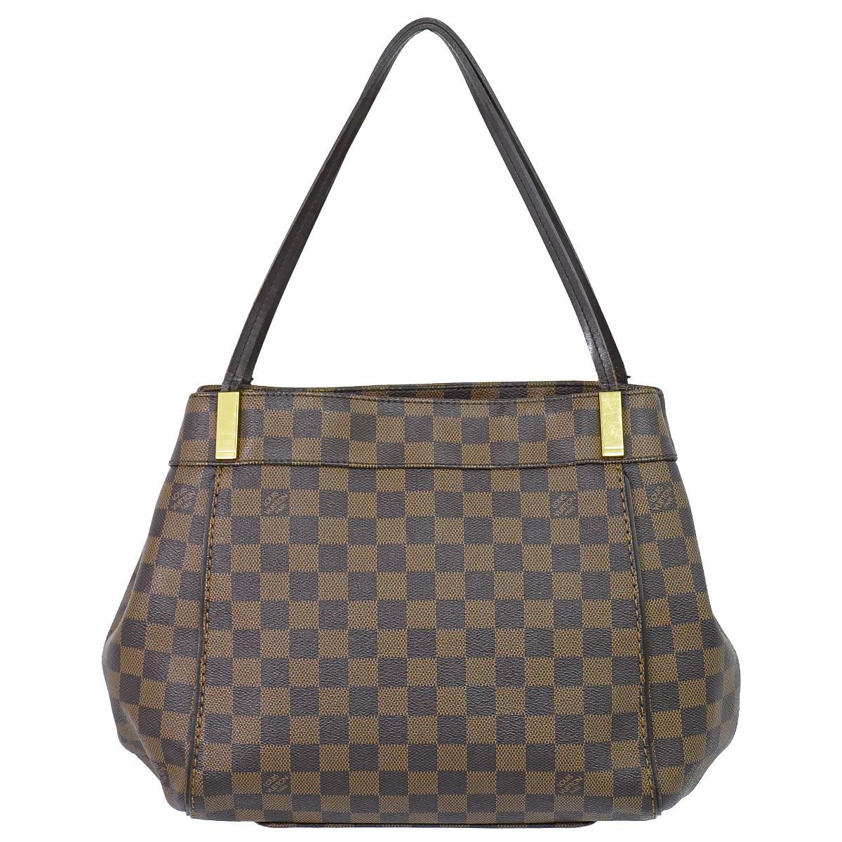 Louis Vuitton LV Marylebone PM Damier Ebene Shoulder Bag Tote Brown