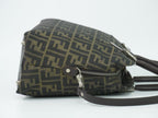 Fendi Zucca 2-Way Shoulder Bag Pochette Canvas Brown — view 4
