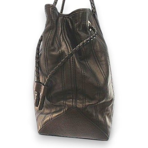 Celine Tote Bag Stripe Blanc Leather — view 4