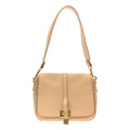 Celine by Phoebe Philo 2-Way Leather Shoulder Bag Pink Beige