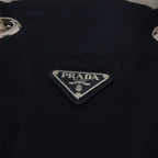 Prada Mariner Small Re-Nylon Bucket Bag Triangular Plate Paneled Design Rope — view 8