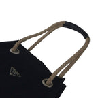 Prada Mariner Small Re-Nylon Bucket Bag Triangular Plate Paneled Design Rope — view 4