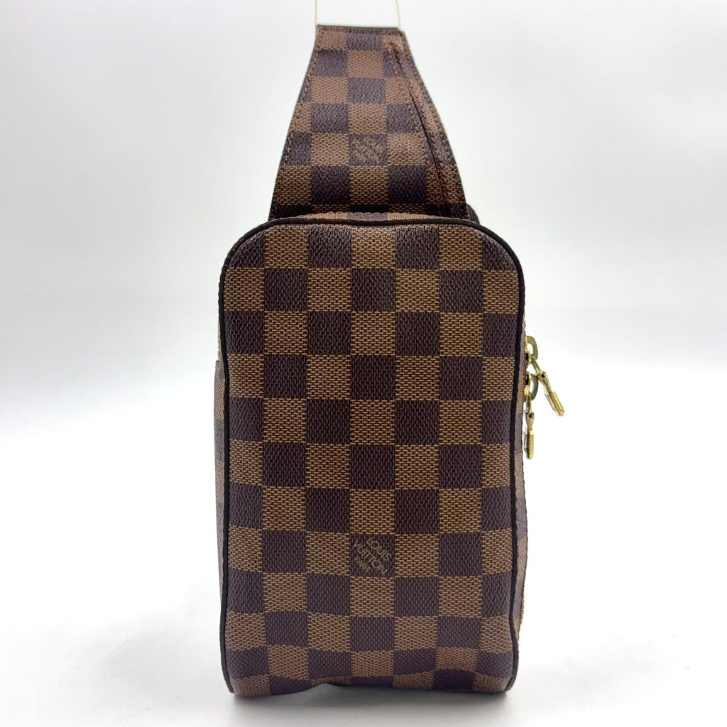 Louis Vuitton Geronimos Brown Belt Bag Gold