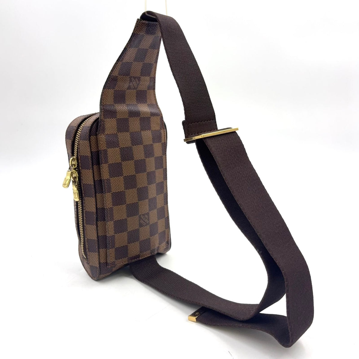 Louis Vuitton Geronimos Brown Belt Bag Gold — view 2