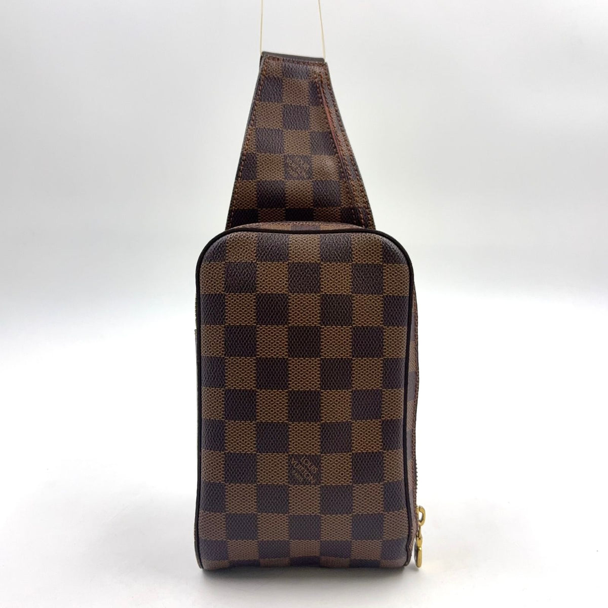 Louis Vuitton Geronimos Brown Belt Bag Gold