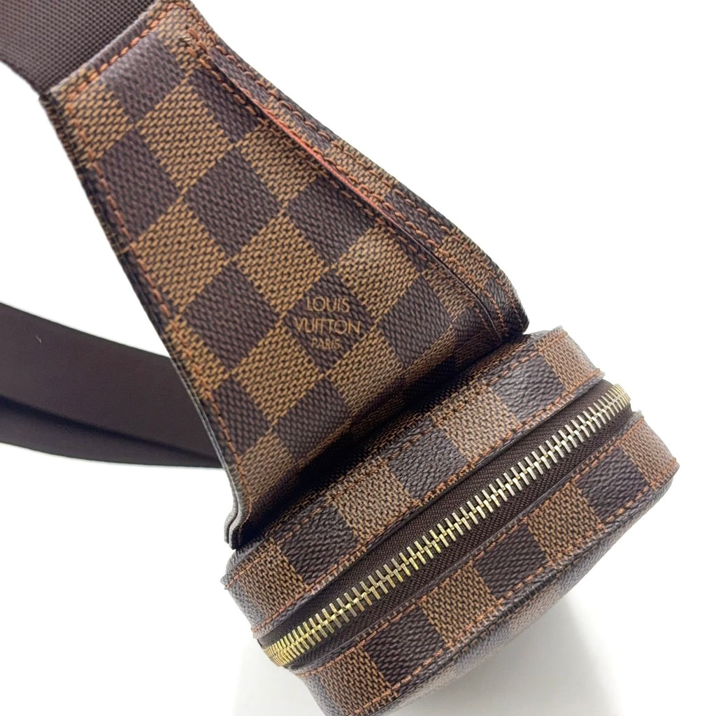 Louis Vuitton Geronimos Brown Belt Bag Gold — view 7