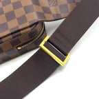 Louis Vuitton Geronimos Brown Belt Bag Gold — view 8