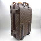 Louis Vuitton Pegase 55 Travel Bag Leather Brown Light Gold — view 2