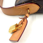 Louis Vuitton Slouchy PM Leather Brown Light Bag Gold — view 5