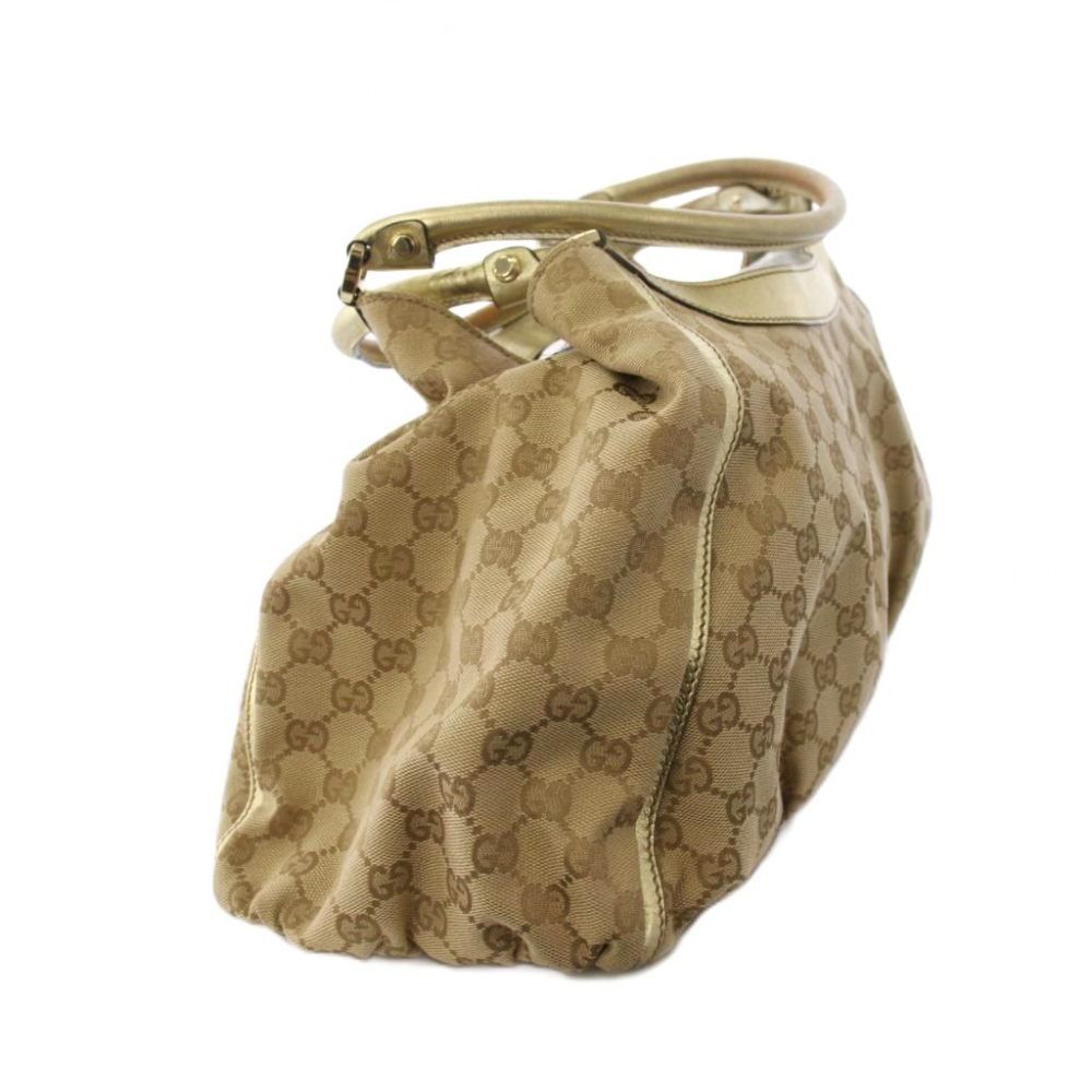 Gucci GG Canvas Tote Bag Beige — view 3