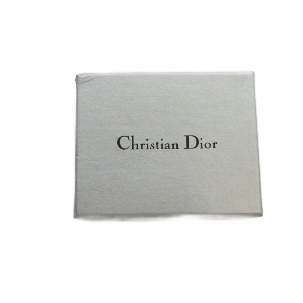 Dior Bracelet Bangle Leather Logo Black — view 7