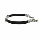 Dior Bracelet Bangle Leather Logo Black — view 3