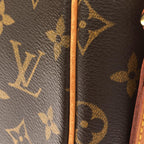 Louis Vuitton Monogram Viva-Cite GM Shoulder Bag — view 5