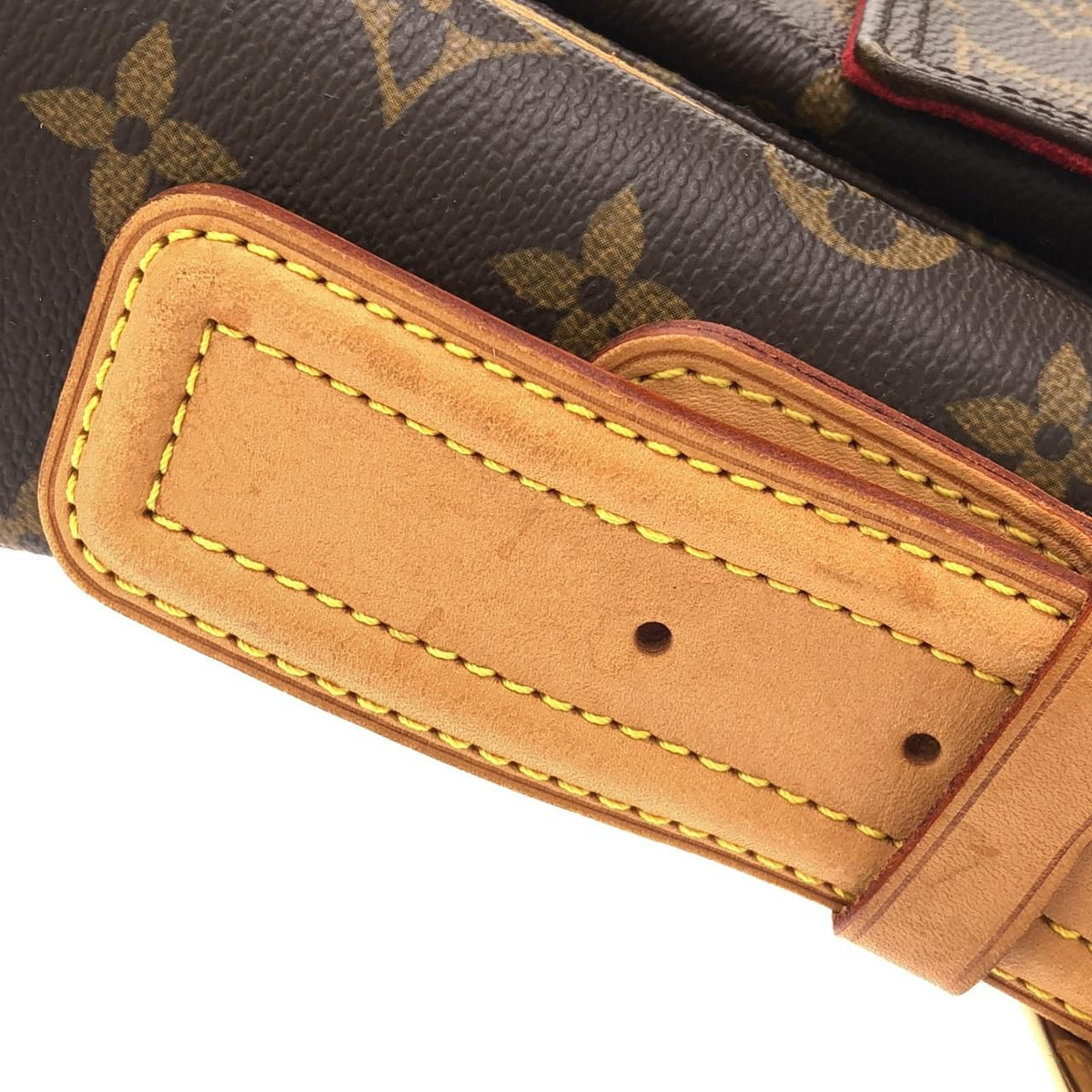 Louis Vuitton Monogram Viva-Cite GM Shoulder Bag — view 7