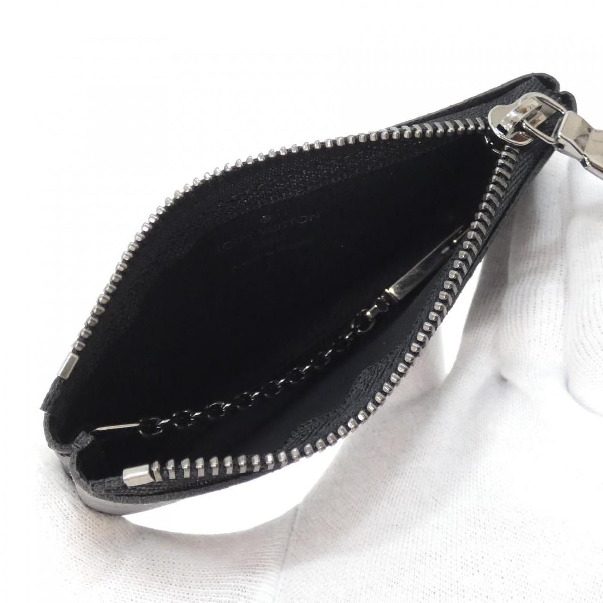 Louis Vuitton Monogram Eclipse Reverse Card Key Case Pochette Cles Coin & Key — view 6