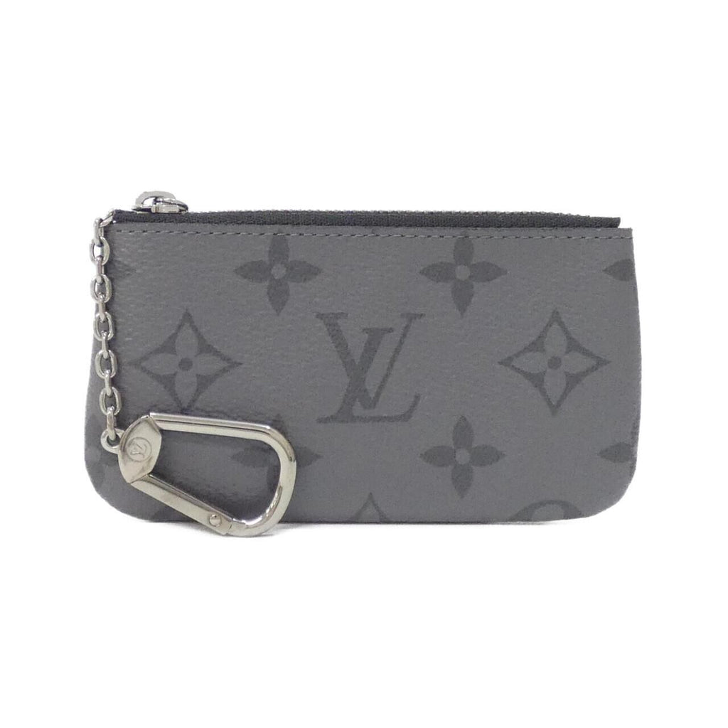 Louis Vuitton Monogram Eclipse Reverse Card Key Case Pochette Cles Coin & Key