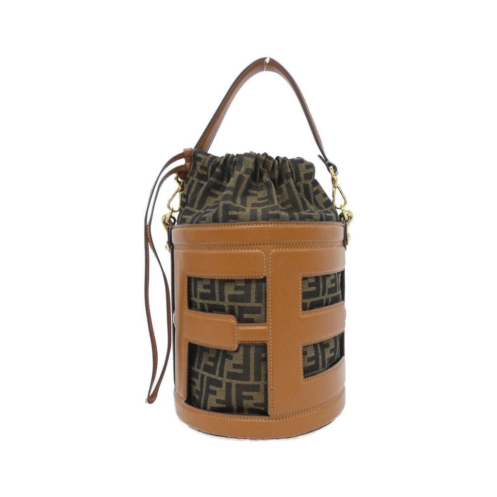 Fendi Step Out Medium Apes Shoulder Bag — view 2