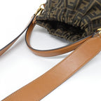 Fendi Step Out Medium Apes Shoulder Bag — view 6